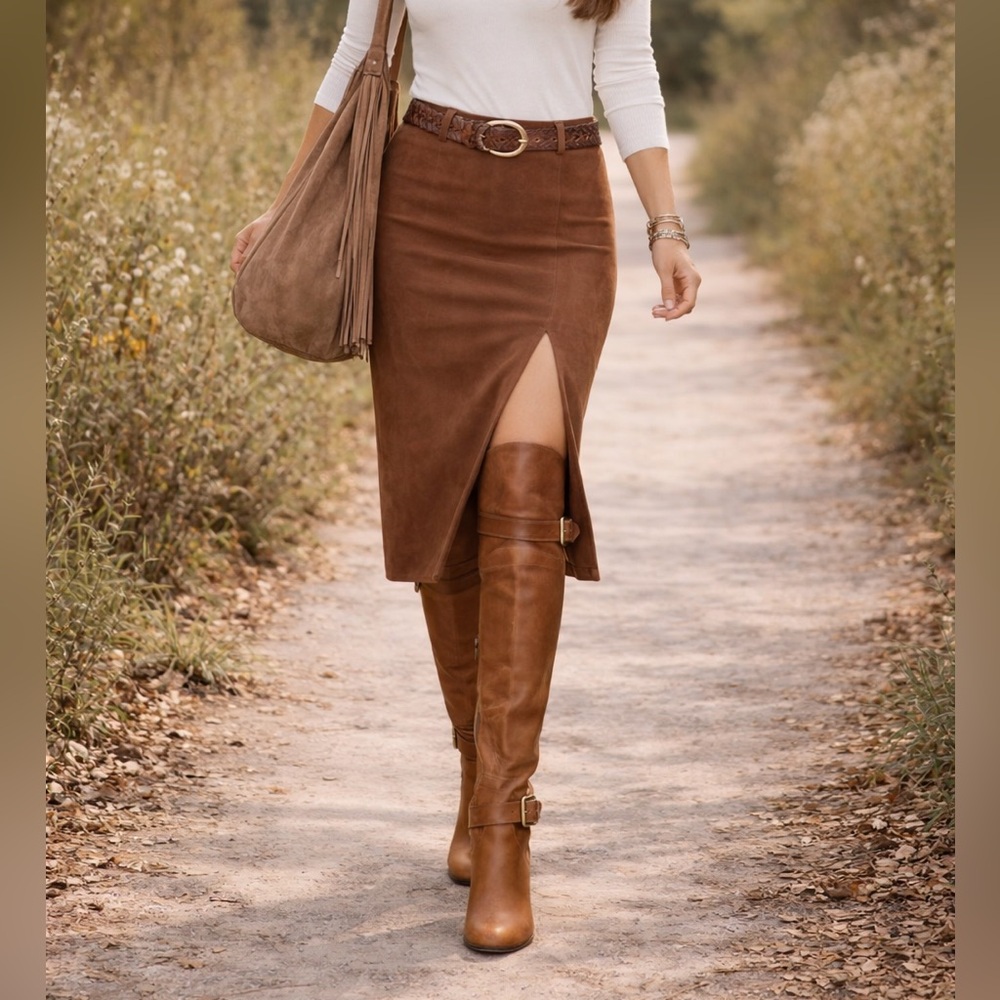 Sam Edelman Tan Over the Knee Boots